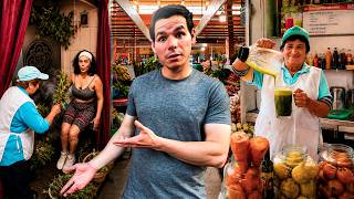 Así es el Mercado MÁS ANTIGUO de Ecuador 🇪🇨 Medicina ancestral, jugos medicinales y mas - Geleocos