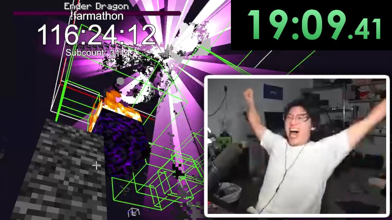 MINECRAFT RSG NEW PB 19:09 - YouTube