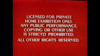 Opening to Dumbo 1991 VHS (1993 Reprint)