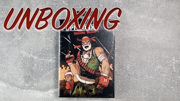 Unboxing Papi Commando Second Blood NEW Sega MegaDrive Game