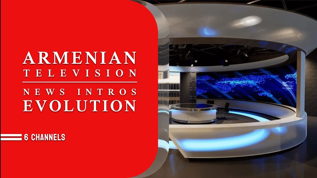 [ 🇦🇲 ] Armenian television news intros evolution | 6 channels