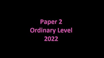 Q3 Solutions for Leaving Cert maths Ordinary Paper 2 2022
