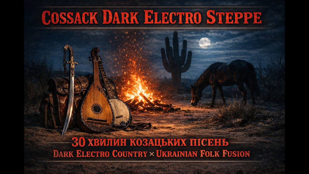 10 КОЗАЦЬКИХ пісень, від яких дрижить земля: DARK ELECTRO STEPPE | Steppe Gothic #4