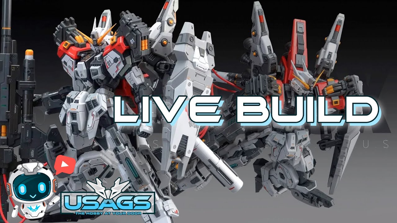 ZZA ReGUS Live Build - USA Gundam TV!