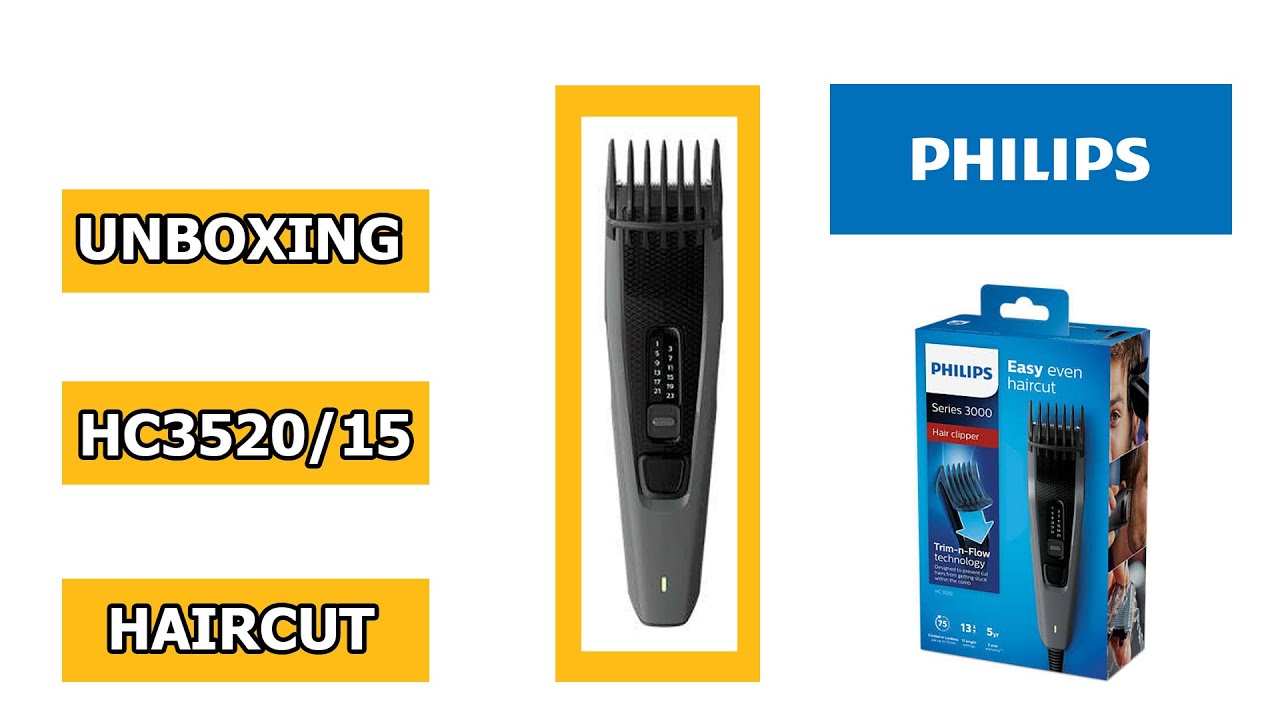 philips series 3000 hair clipper hc3520