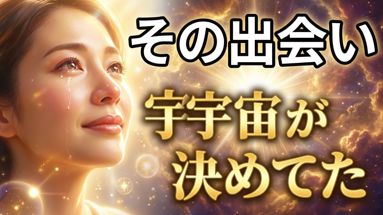 【ツインレイ】あなたが出会うのは必然です。宇宙が決めた魂の再会と引き寄せの仕組みを完全解説