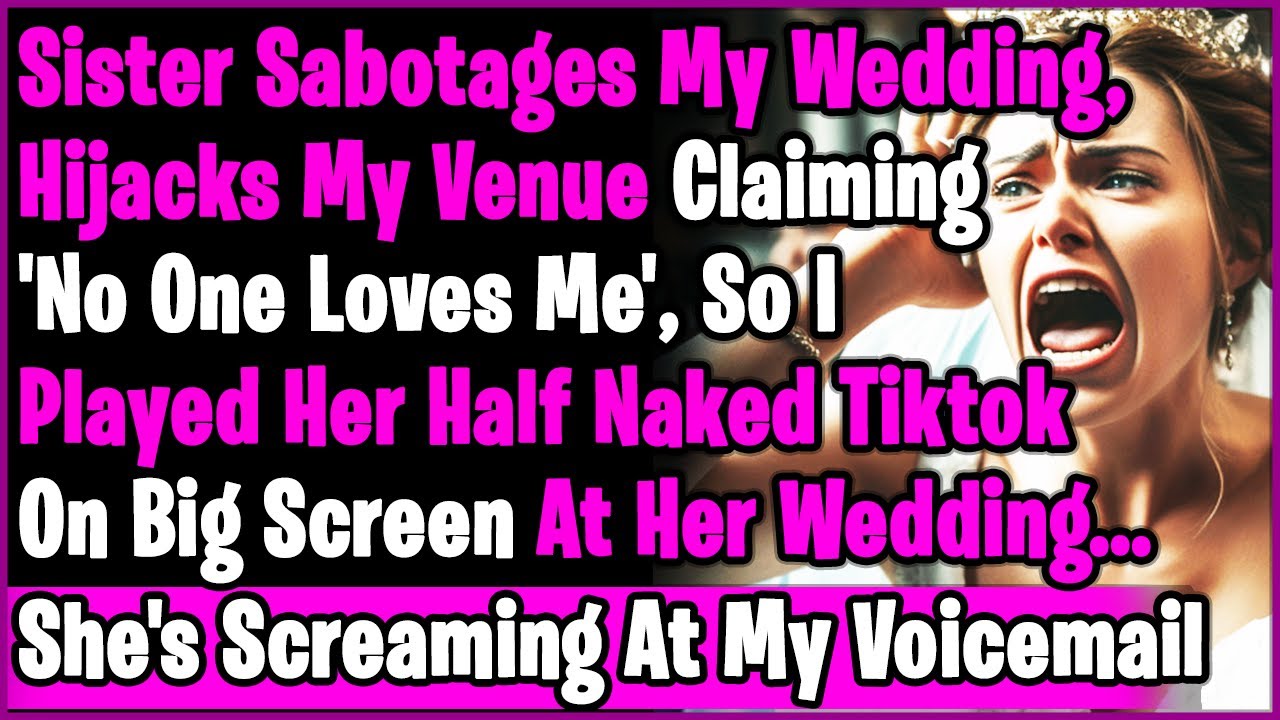 Full-Saga Sister Calls Off My Wedding,Takes My Venue,So I Play Her Half- Naked TikTok on Her BigDay image
