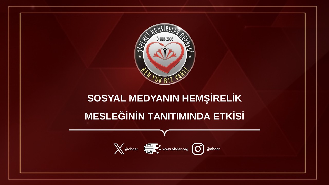 SOSYAL MEDYANIN HEMŞİRELİK MESLEĞİNİN TANITIMINDA ETKİSİ