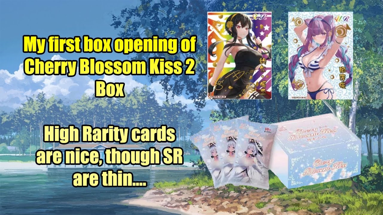 My First Box opening of Cherry Blossom Kiss 2! How are these cards? Let