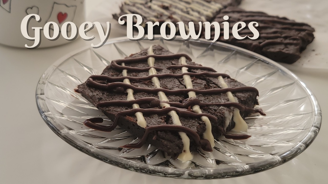 Gooey Chocolate Brownies | Shiny Crust, Molten Center | No Mixer
