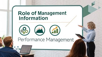 Role of Management Information | Performance Management | ACCA | F5 | ACCAF5 |