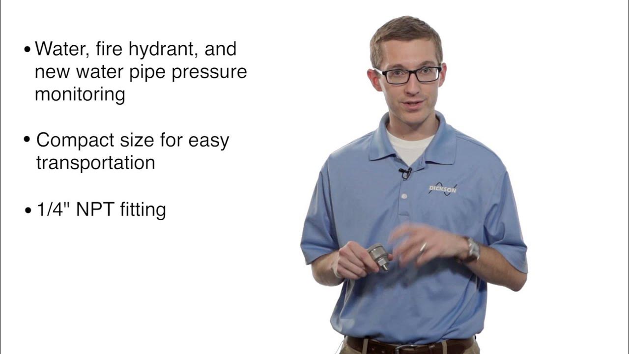 Dickson Compact Pressure Data Logger PR350 YouTube