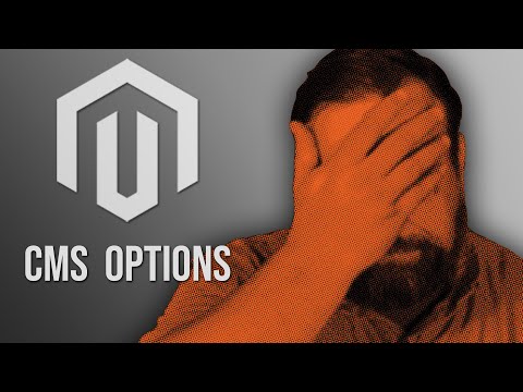 Magento CMS Options