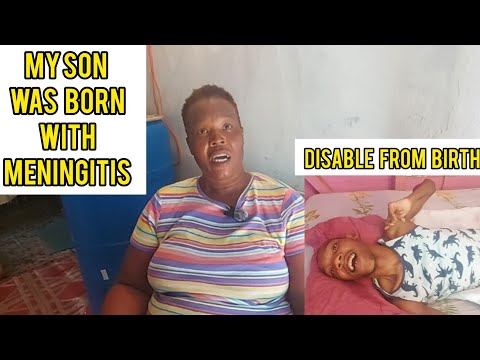 DISABLED FROM BIRTH! 25 YEARS OLD YOUNG MAN BORN WITH MENINGITIS