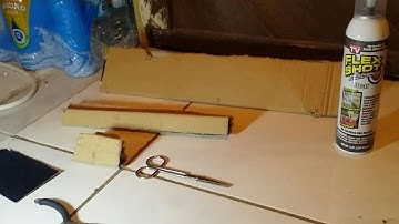 HOW TO CAULK USING FLEX SEAL SHOT