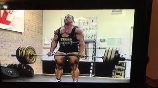 Captain Kirk Karwoski | 810 lb Deadlift at Peak Strength & Size (1994)