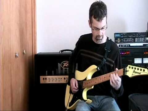 Amazing Grace shred guitar by Mark Allen