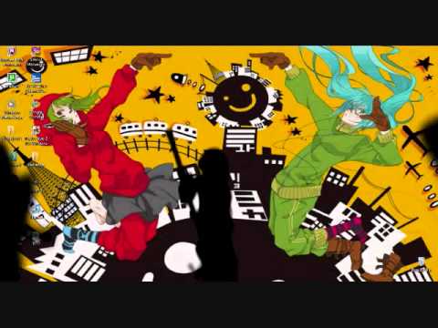 Vocaloid {Bad apple Screen Saver}