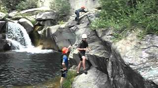 Águilas Verdes.Campamento galego de descenso de canóns. Vilariño de Conso.AVI