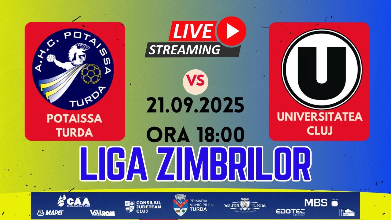 Liga Zimbrilor: Potaissa Turda - Universitatea Cluj (21.09.2025)