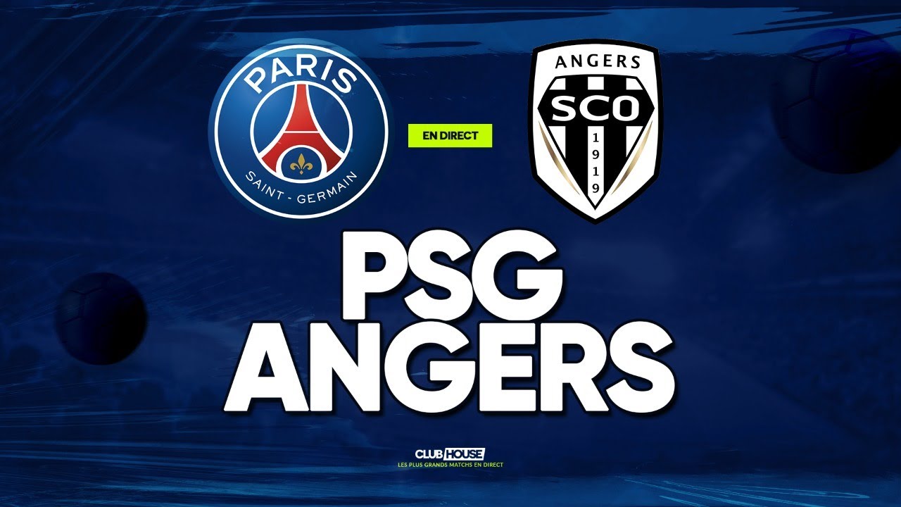 🔴 PSG - ANGERS // ClubHouse ( paris vs sco ) - YouTube