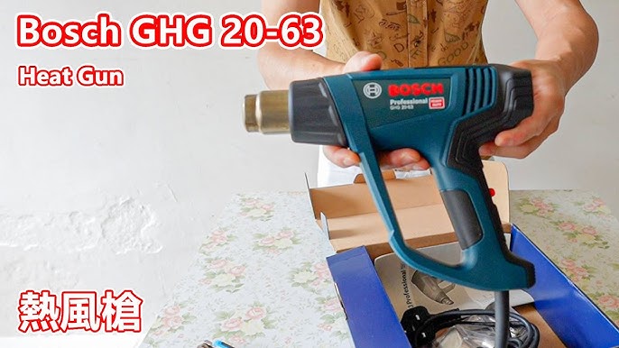 Bosch Heat Gun GHG 20-63, 2000watt, Digital Display with Temperature  Control