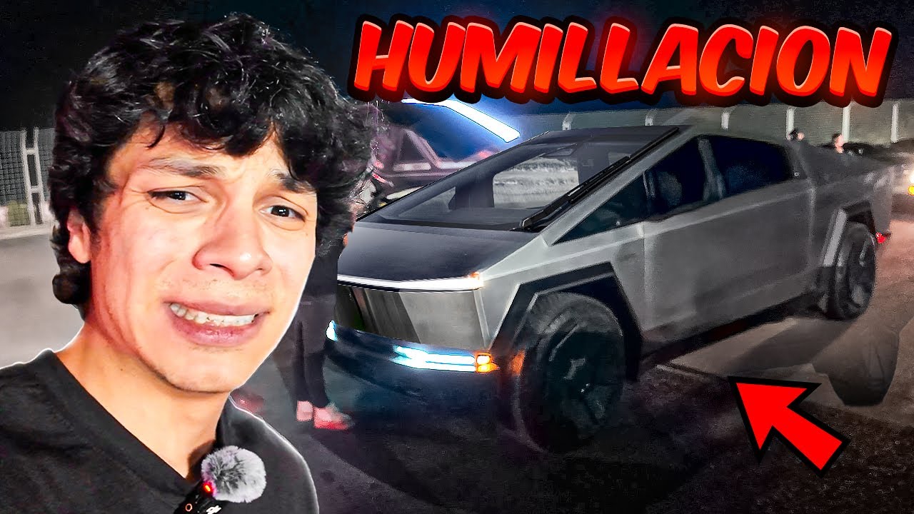 HUMILLAMOS CON UNA CYBERTRUCK A TODO EL AUTÓDROMO EN NOCHE DE PICAS!! - Yair17