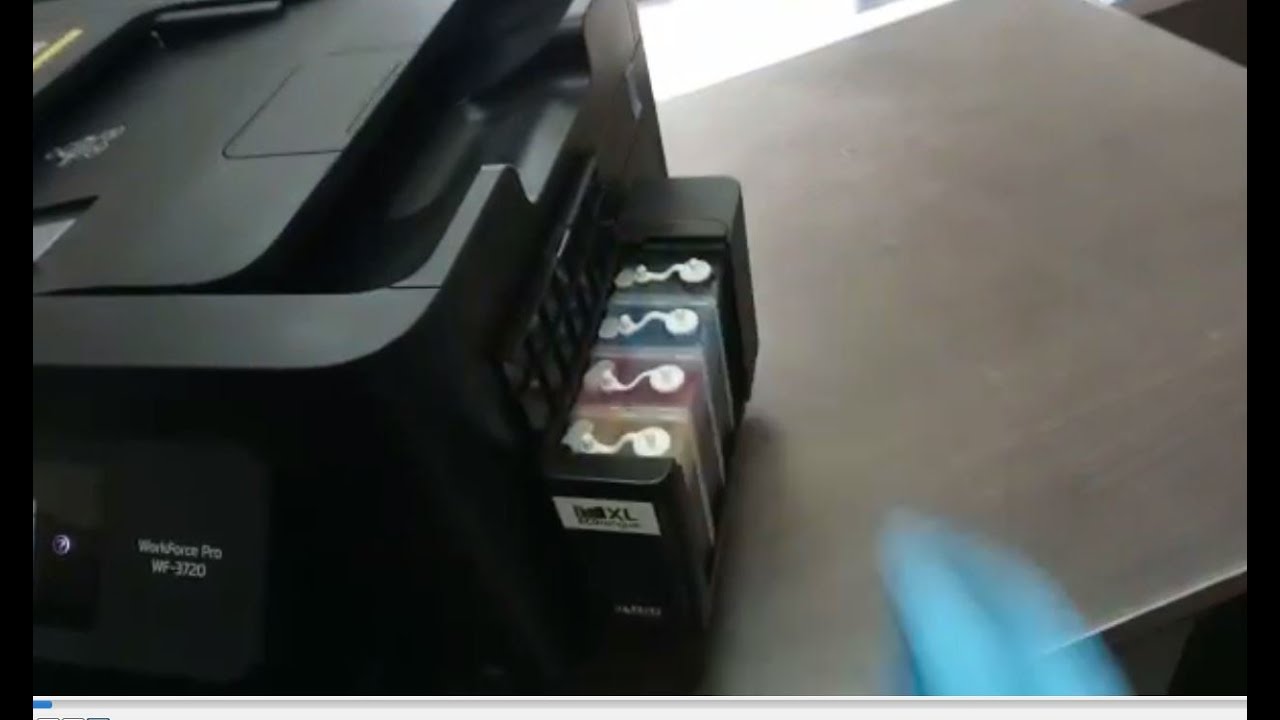 Empacar una impresora EPSON con sistema de tintas BIGCOLORS en la caja