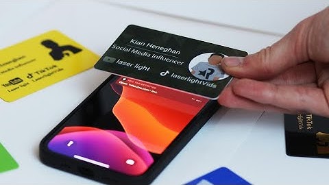 Nfctube, your digital business software to link with your smart nfc card.