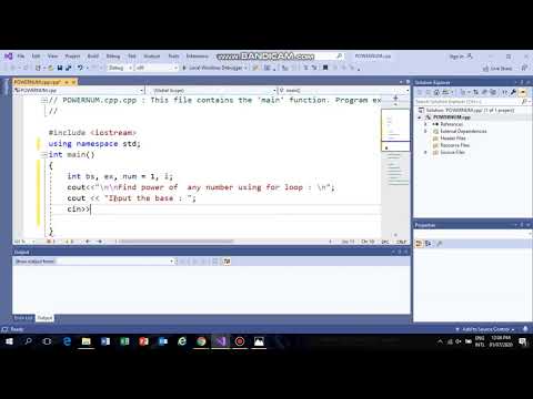 C++ POWER OF NUMBER