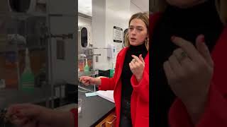 Heating a test tube using a bunsen burner
