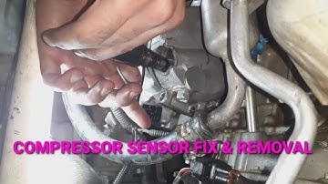 Car Ac Compresor Solenoid Valve Remove & fix