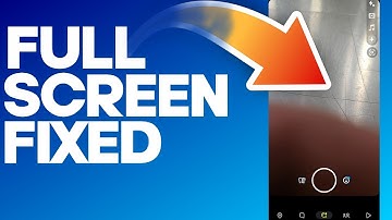 How To FIX Snapchat Camera Not Full Screen! (2023)