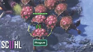 Rogue's FREE UNITS EVERYWHERE - Starcraft 2