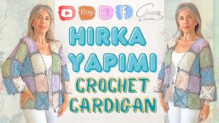Hirka Yapimi - Crochet Cardigan - Subtitle - Diy