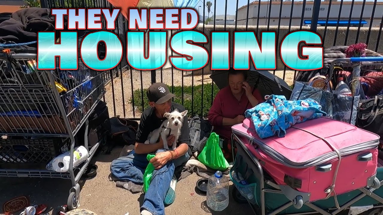 Helping my homeless neighbors with food and supplies / Acts of kindness