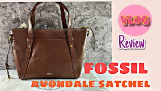 Fossil Avondale Leather Crossbody Bag