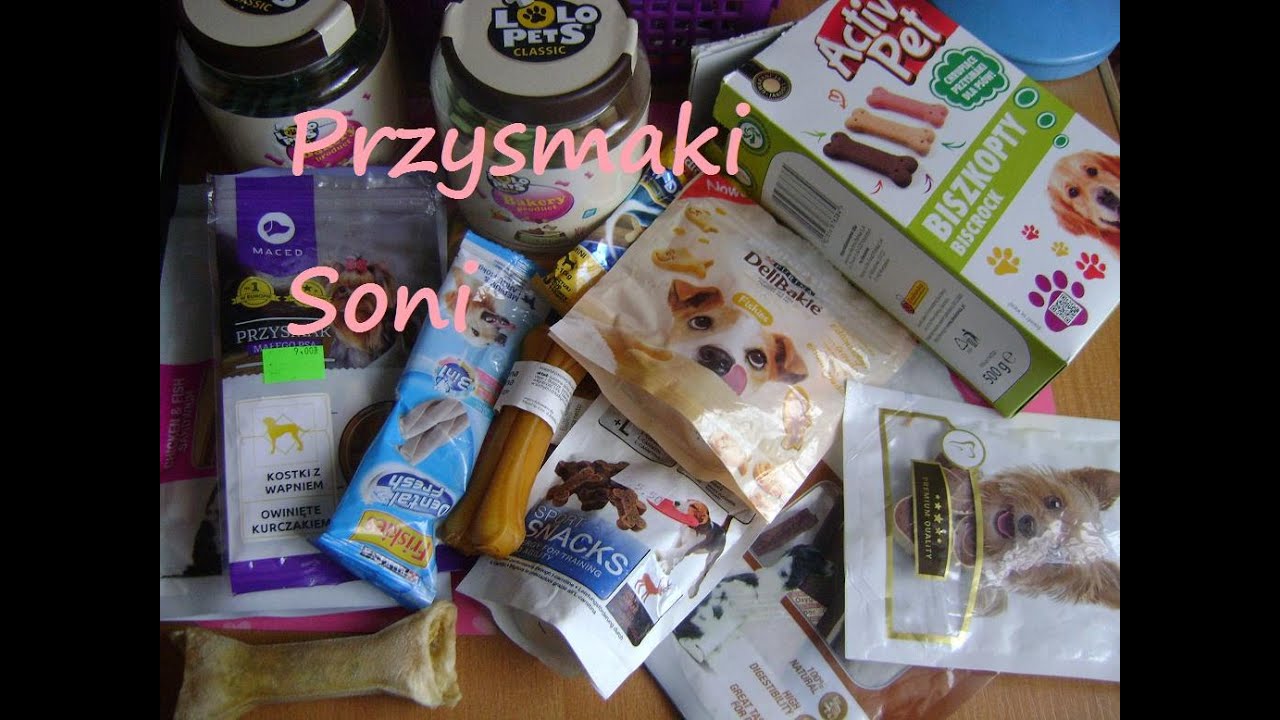 Aktualizacja przysmaków mojego psa