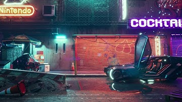 Cyberpunk Alley | Unreal Engine 5