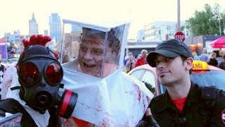 Birkin & Nelson @ The Kansas City Zombie Walk for Hunger