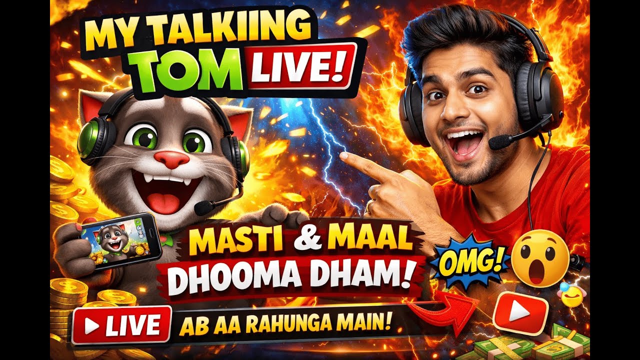 MY Talking Tom #shorts #live #trending #viraltom #funnycat #satisfying #my #tom #game