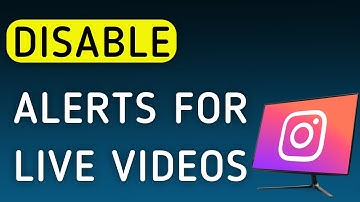 How To Disable Notifications For Live Videos On Instagram On PC (New Update)