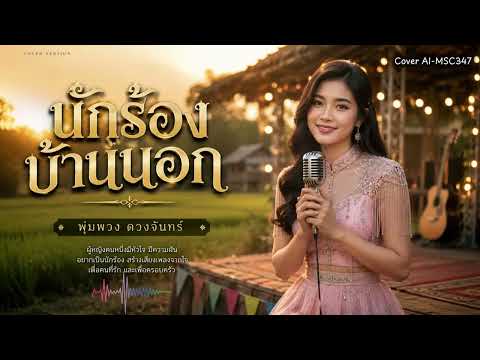 นักร้องบ้านนอก | AI Cover | Thai Luk Thung Lamoon – MSC347 Signature