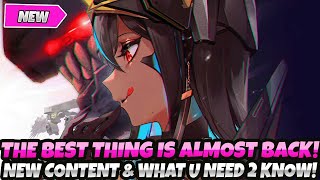 *THE BEST THING EVER IS ALMOST BACK!*   NEW CONTENT & WHAT YOU NEED TO KNOW! (Nikke Goddess Victory