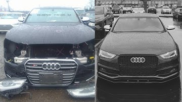 Building an Audi S4 in 10 minutes!