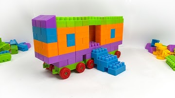 Relaxing ASMR: Lego Bus Time-Lapse | Satisfying Building Blocks