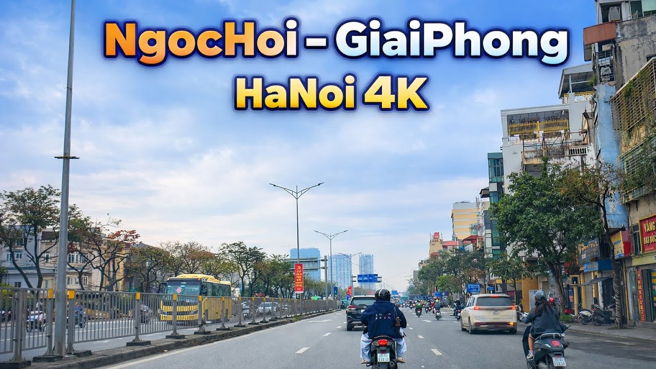 Hanoi 4K POV Drive: Ngoc Hoi to Giai Phong Street – Real Vietnam City Life
