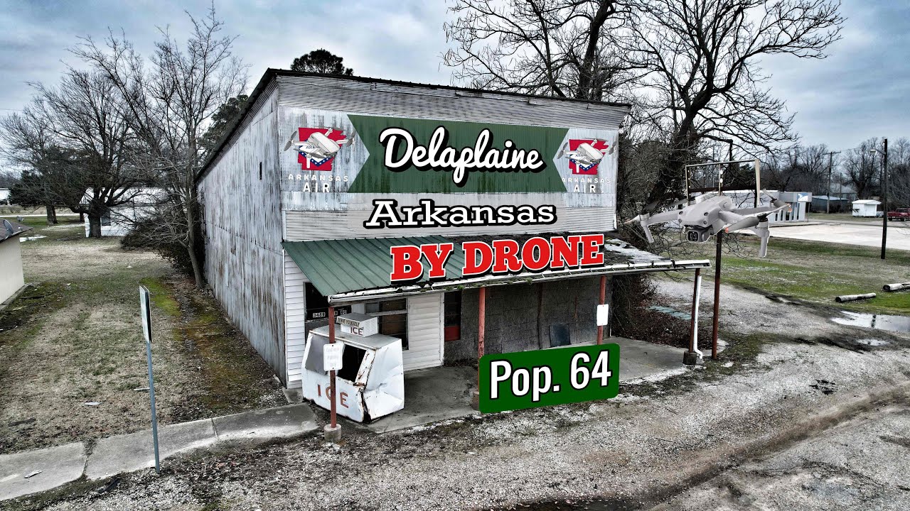 Delaplaine, Arkansas by Drone YouTube
