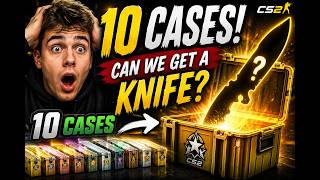 Opening 10 CS2 Cases! Can We Get a KNIFE 🔥