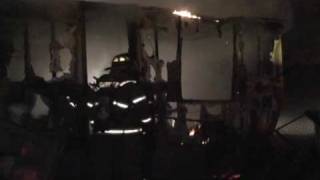 Working Trailer Fire At 2740 Calhoun In Gary Indiana